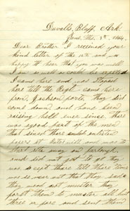 A letter from Newton Kelly